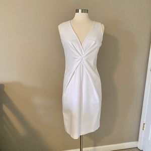 White Midi Dress - Size 10